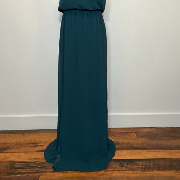 Show Me Your Mumu Kendra Maxi Dress in Emerald Green Size Small NWT - Picture 6 of 11